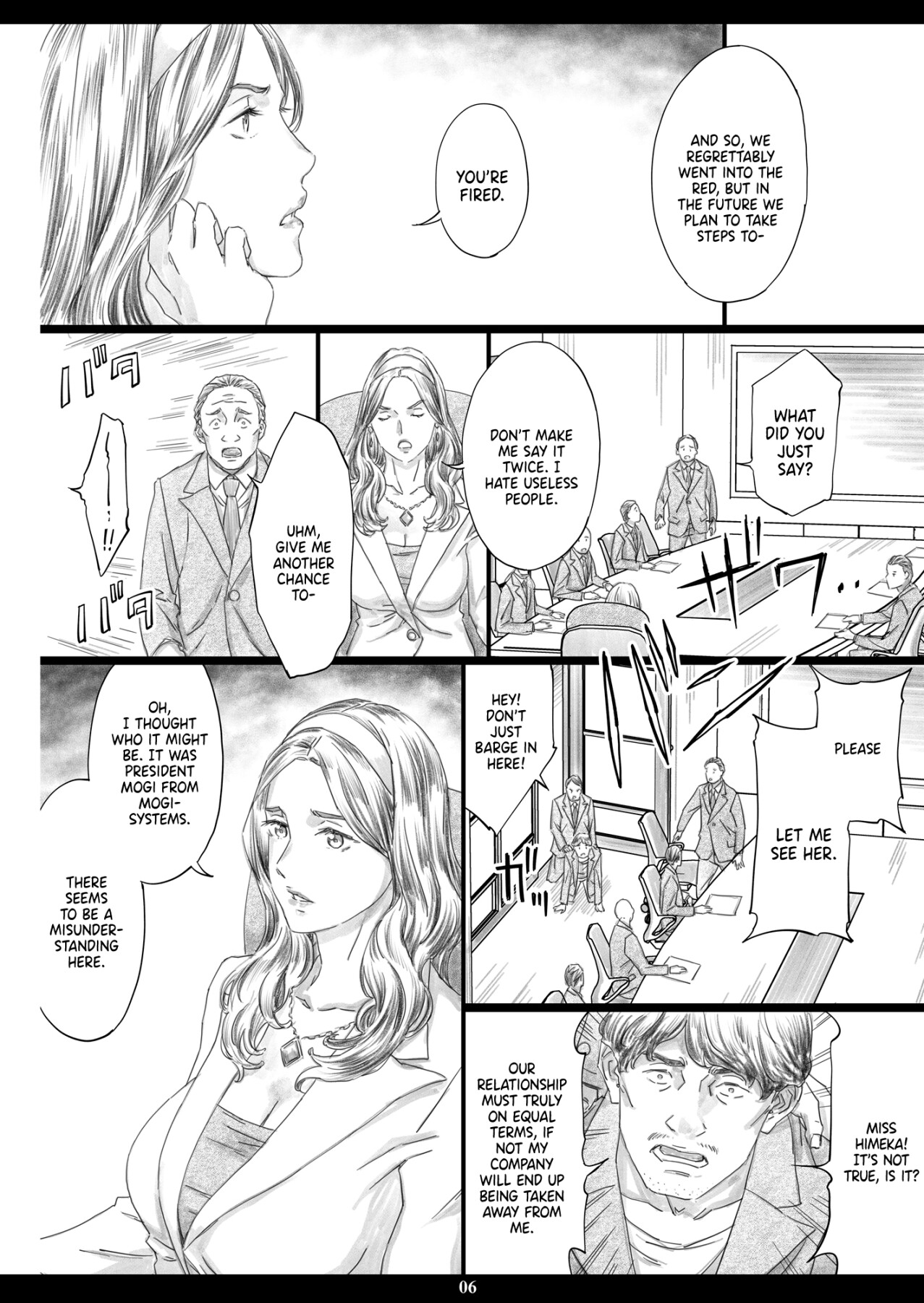 hentai manga Buxom High-Class Chairwoman Meat Doll